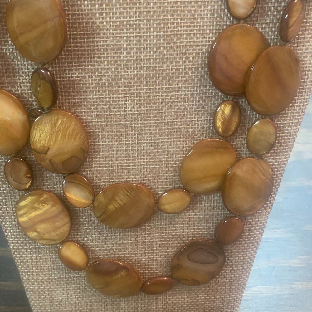 Shell Necklace 60" - Picture 2 of 2